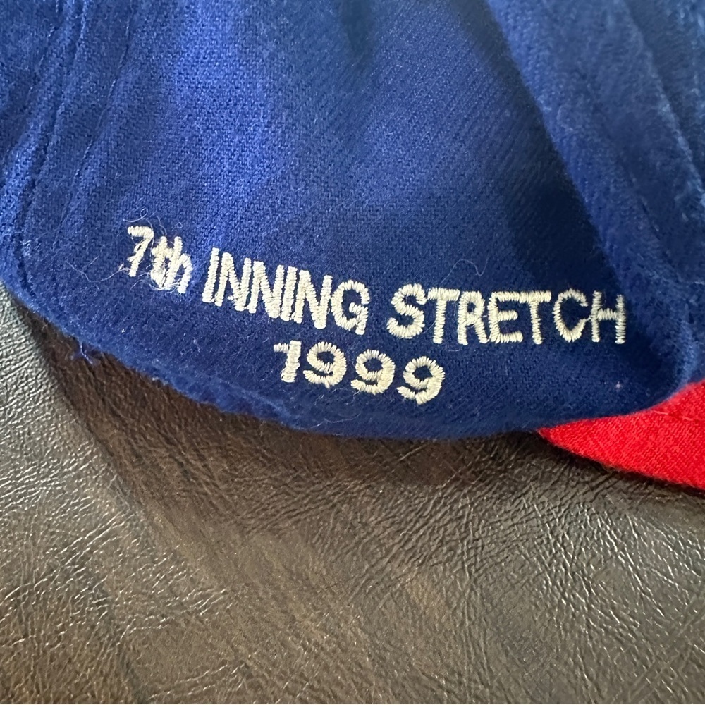 VTG Chicago Cubs New Era 1999 7th Inning Stretch Harry Caray Tribute Cap Sz M/L - Picture 4 of 9